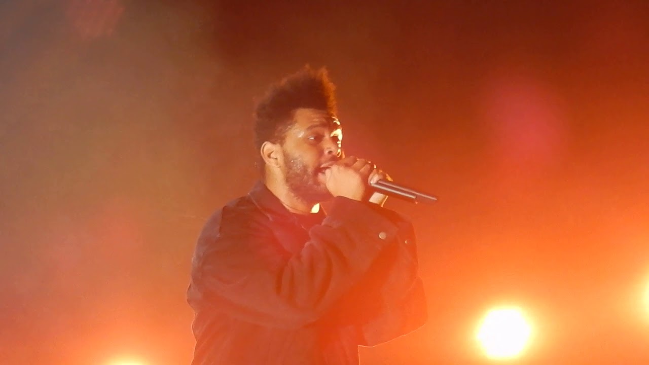 The Weeknd - Call Out My Name live emotional performance (second row ...