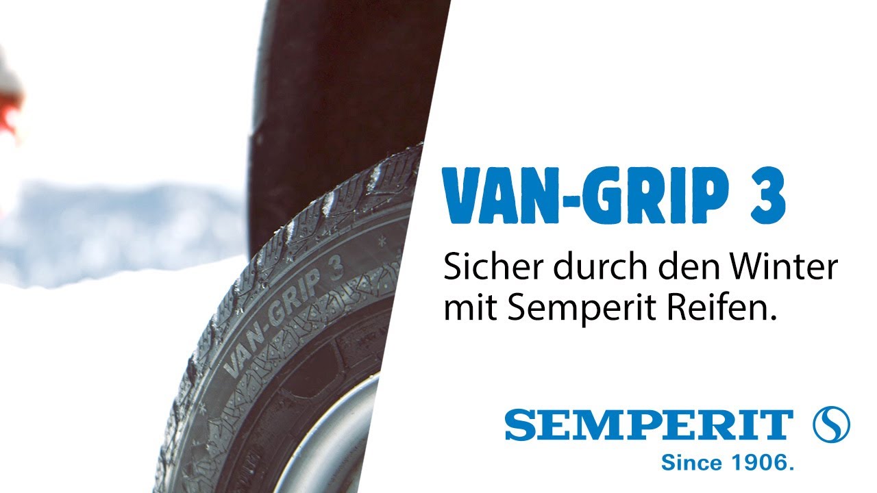 durch - YouTube Sicher Van-Grip mit Reifen Semperit Semperit den 3 dem Winter |