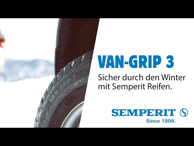 Sicher durch Semperit mit Van-Grip 3 | Winter Semperit - YouTube dem den Reifen