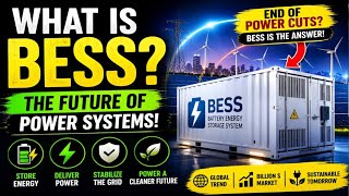 What is BESS? The Future of Power Systems Explained ⚡ | PowerLearningChannel #BESS #batterystorage 