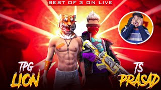 Tpg Lion Vs Ts Prasad Best Of 3 On Live I Loosed 0-7 In Live