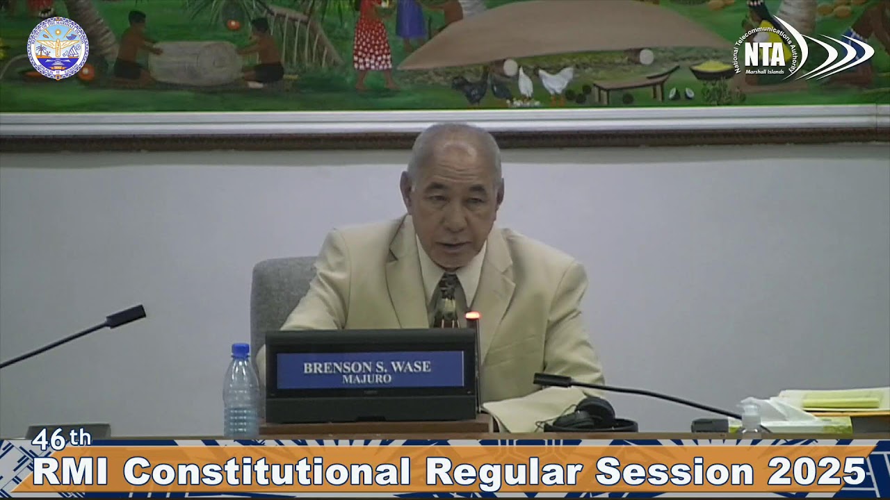 Day 7 Nitijela Constitutional Regular Session Part I 2025