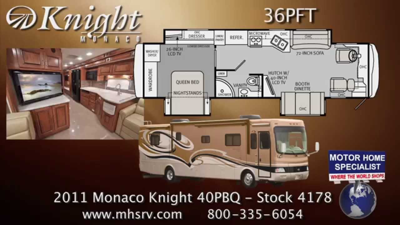 2011 Monaco Knight Rv For Sale At Motor Home Specialist Youtube