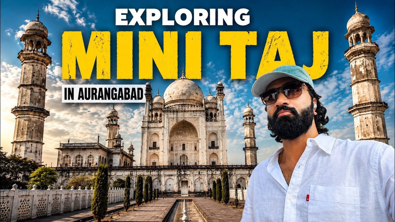 I Visited India's Mini Taj Mahal! 😱 | Bibi Ka Maqbara Full Vlog#travel #vlog #explore 