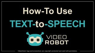 How to Use Text-to-Speech in VideoRobot screenshot 5