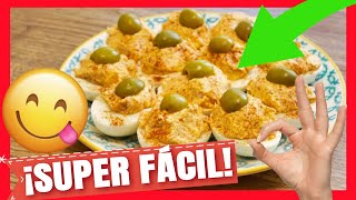 ביצים ממולאות בטונה ומיונז