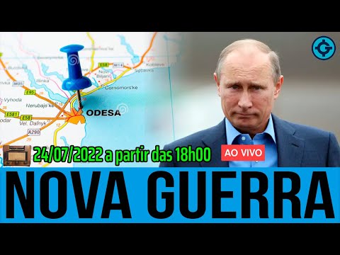 Putin BRUTAL: Ou dá Odessa | Prepare-se: Uma NOVA GUERRA vem aí | Live Geoforça