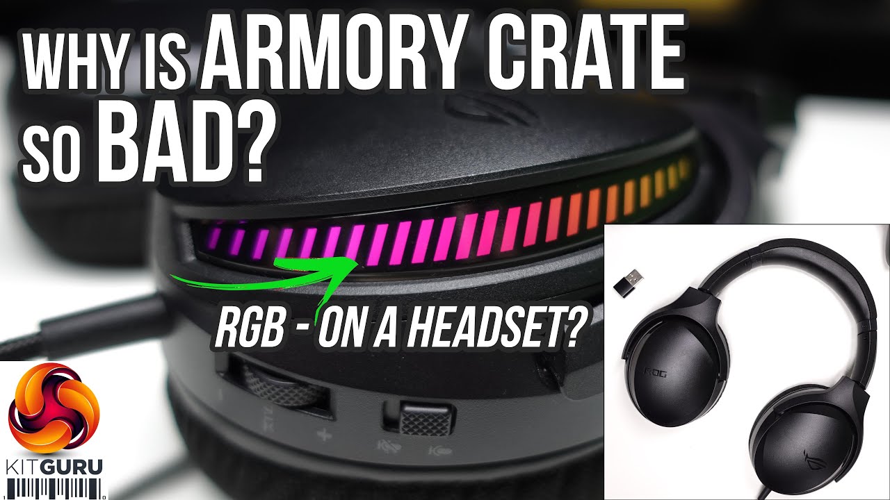 Asus ROG Fusion II 300 Headset - more pointless RGB - YouTube