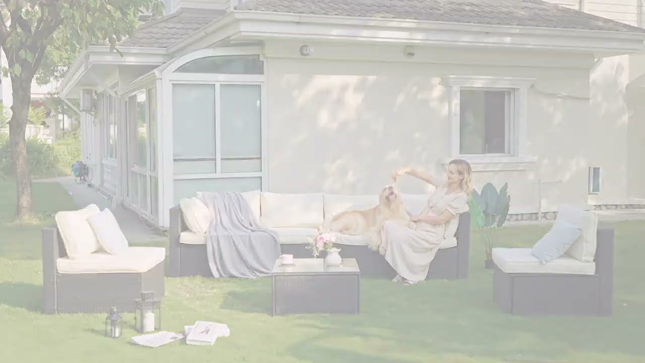 Transform Your Outdoor Oasis with LAUSAINT HOME 7-Piece Patio Furniture Set 🌞