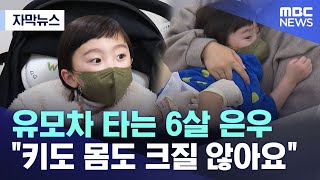 [자막뉴스] 유모차 타는 6살 은우 