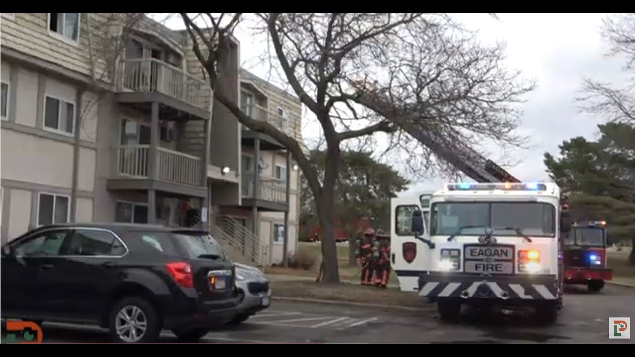 Apartment Fire Leads to Large Fire Response in Eagan, Minnesota - April ...