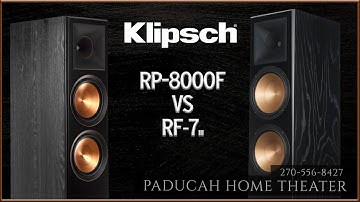 Klipsch RF7III vs RP-8000F - Battle of the big boys.