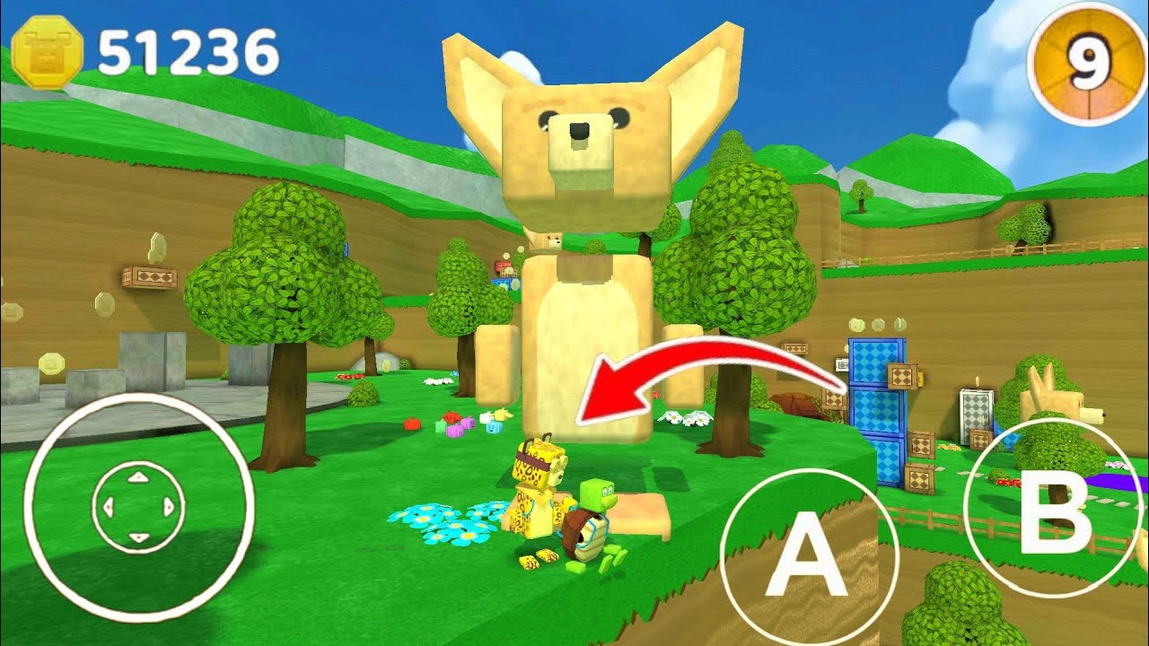 The Friends & The Giant Evil Fence -Super Bear Adventure Walkthrough Gameplay