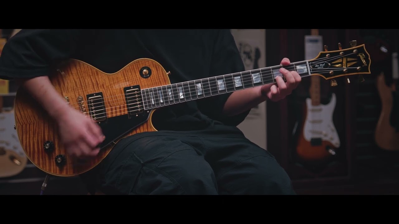 GIBSON CUSTOM SHOP 1968 Les Paul Custom AAA Torrefied Maple Top