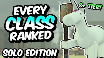 Every SOLO CLASS Ranked From WORST To BEST in Dead Rails! (UPDATED)