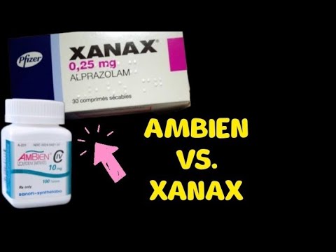 Ambien vs. Xanax