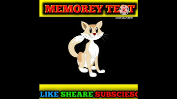 Memory Test || Riddles And Puzzles For Iq Test || part 17 || #quiztime #shorts