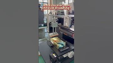 Have you ever seen this kind of labeling? #labeling #machine #factoryproducts #box #factory