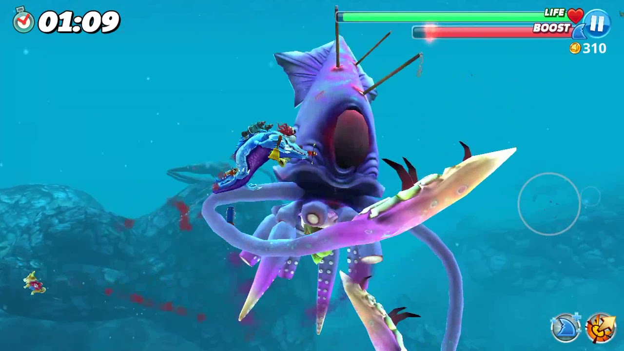 sharknado 5 Colossal Squid Boss Live Contest (Mr Snappy) - Hungry Shark World