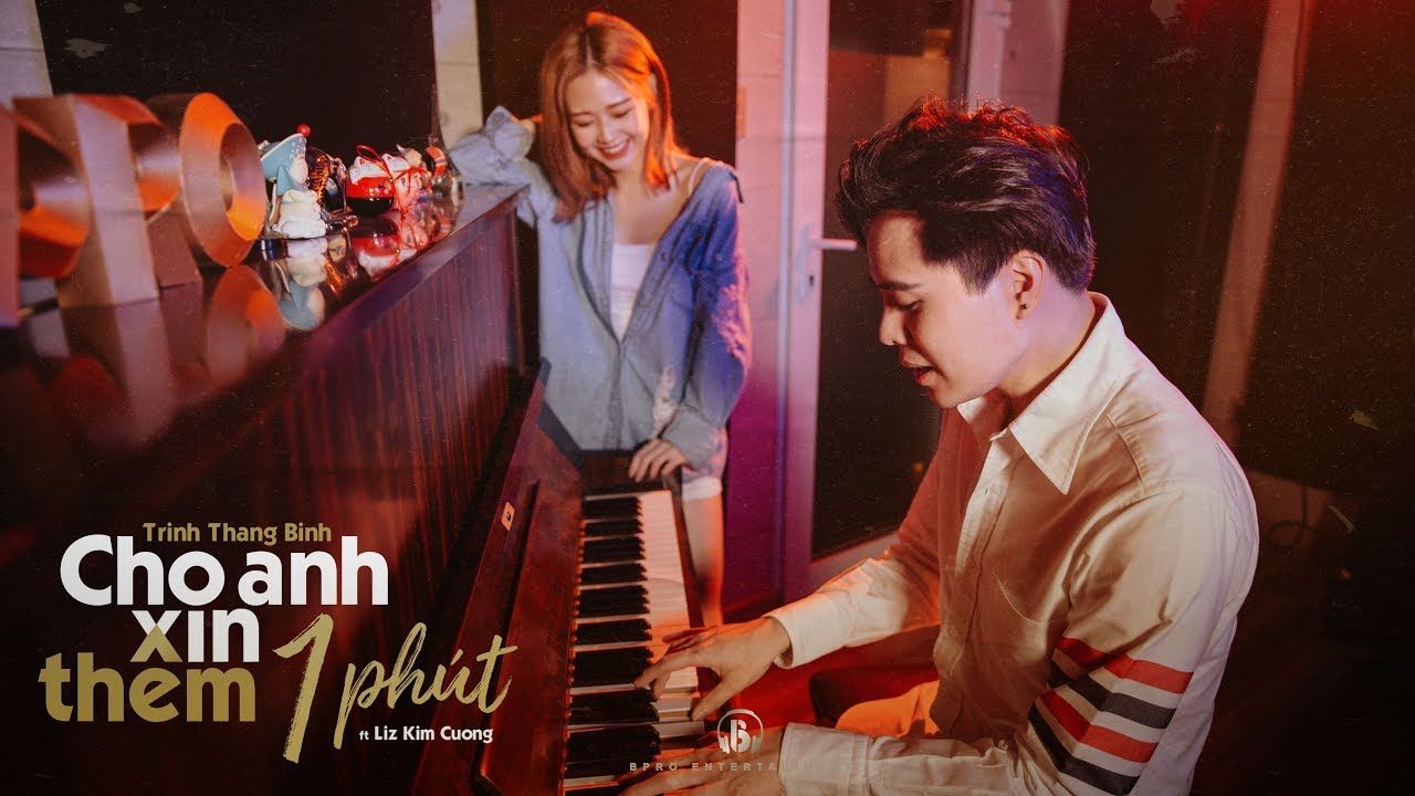 Cho Anh Xin Thêm 1 Phút (LIVE) | Trịnh Thăng Bình - Liz Kim Cương - Piano Vũ Đặng Quốc Việt