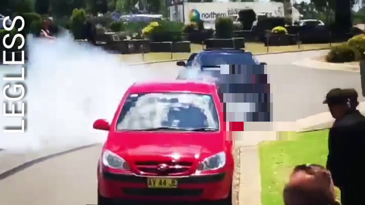 SENDING HIS MATE TO THE PEARLY WHITE GATES 33 SKYLINE BURNOUT - LEGLESS BURNOUTS