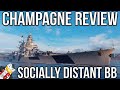 World of Warships - Champagne Review - Socially Distant Battleship