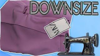 DIY  The Best Way to Downsize Yours  Pants | Najbolji Način Sužavanja Vaših Pantalona| HOW TO