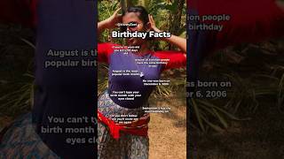 Birthday facts #shorts #facts #birthday