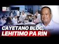 LEHITIMO PA RIN — Atty. Reserva, Iginiit ang kapangyarihan ng Cayetano Bloc sa Blue Ribbon Probe