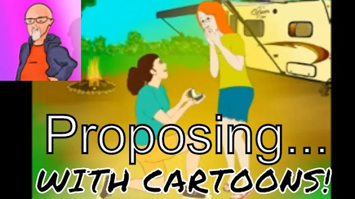 Proposing With Cartoons: The Betsy and Kim Story