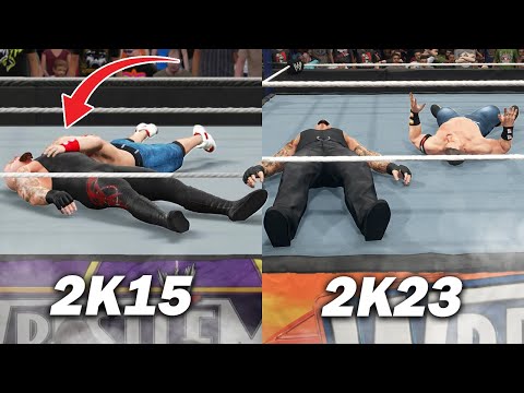 16 Things WWE 2K15 Did Better Than WWE 2K23 (Crawling Pin,Chain Wrestling U0026 More)