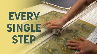 25-Minutes of Making Journals Step By Step | How-To, Uncut, No Talking, ASMR