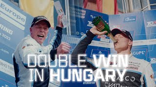 Twin #TCRWorldTour wins at Hungaroring