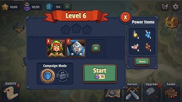 Tower Defense Legends TD Level 6 HD 1080p