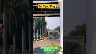 Sir Syed Day Special Aligarh Muslim University Campus 🫀✨🎗️ #aligarh #amu #delhi #studentsinfo