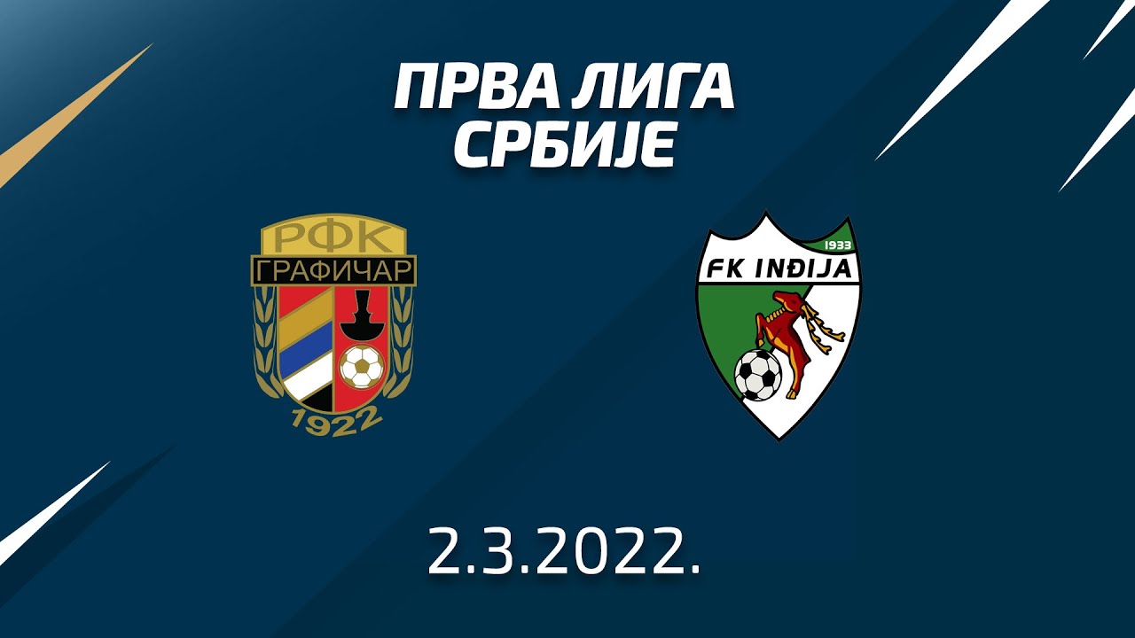 Prva liga Srbije: Grafičar - Inđija 1:1, ceo meč