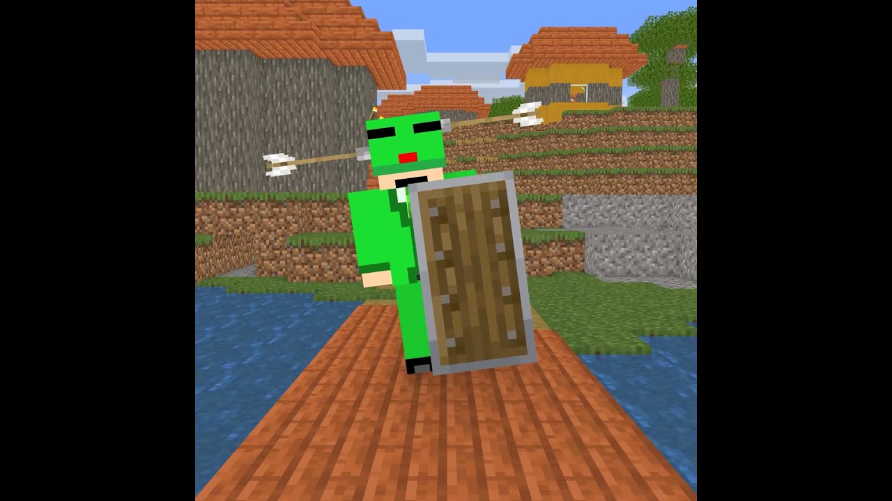 盾を使いこなせ！【ぷらいむ。】#shorts #マイクラ #マインクラフト #minecraft
