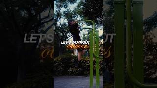 Maybe working out outside will get you moving. Staying fit while traveling #tokyo #japan #workout