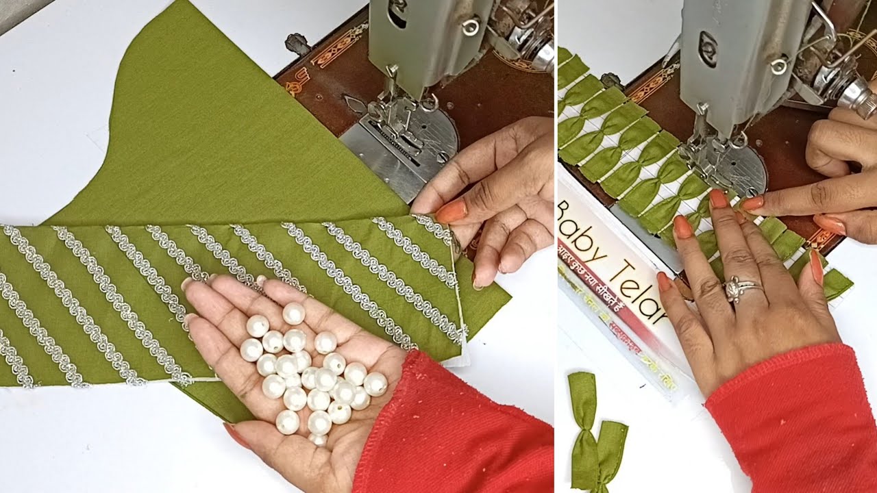 Moti wali trading sleeves design with leca / simple and easy sleeves