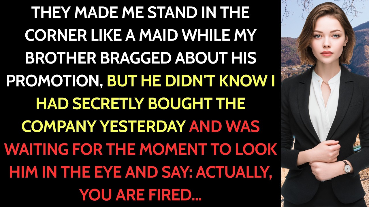 My Brother Bragged “I’m The New Partner”—I Bought The Company And Said “Actually, You’re Fired”...