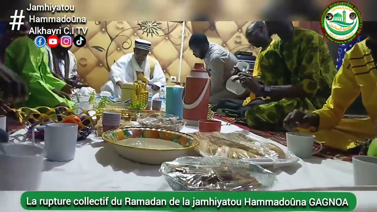 La rupture collectif à la zawya Hammadoûna GAGNOA 