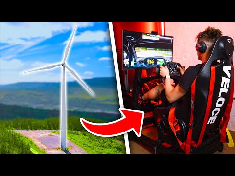 We Tried To Power An F1 Simulator From A Wind Turbine...