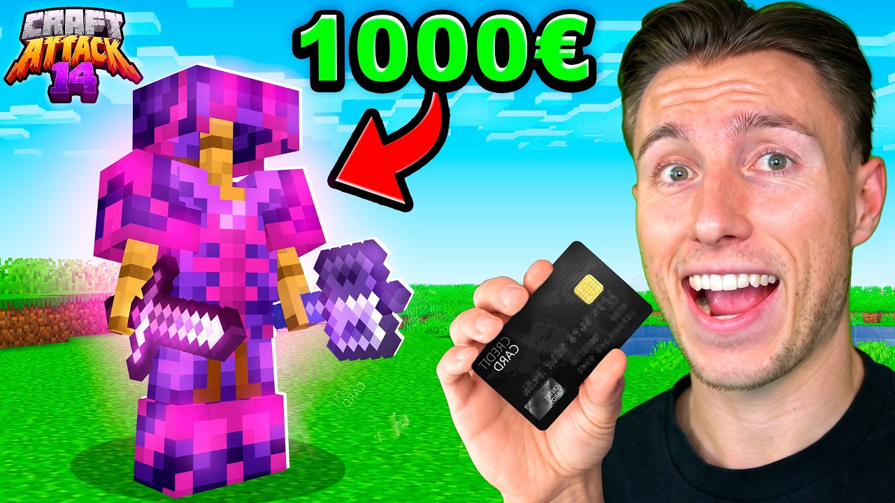 Ich KAUFE 1.000€ RÜSTUNG in Craft Attack 14!