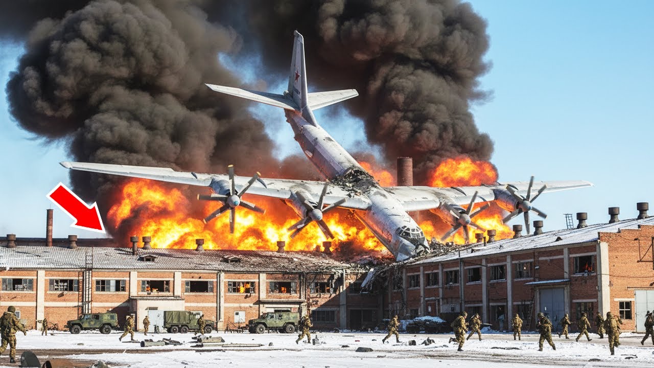 Ukraine HUNTS Down Russian Tu-95 into a $430M Ammo Depot – Then BLEW All It Up