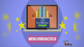 Create Menu ribbon app without any coding 2018.