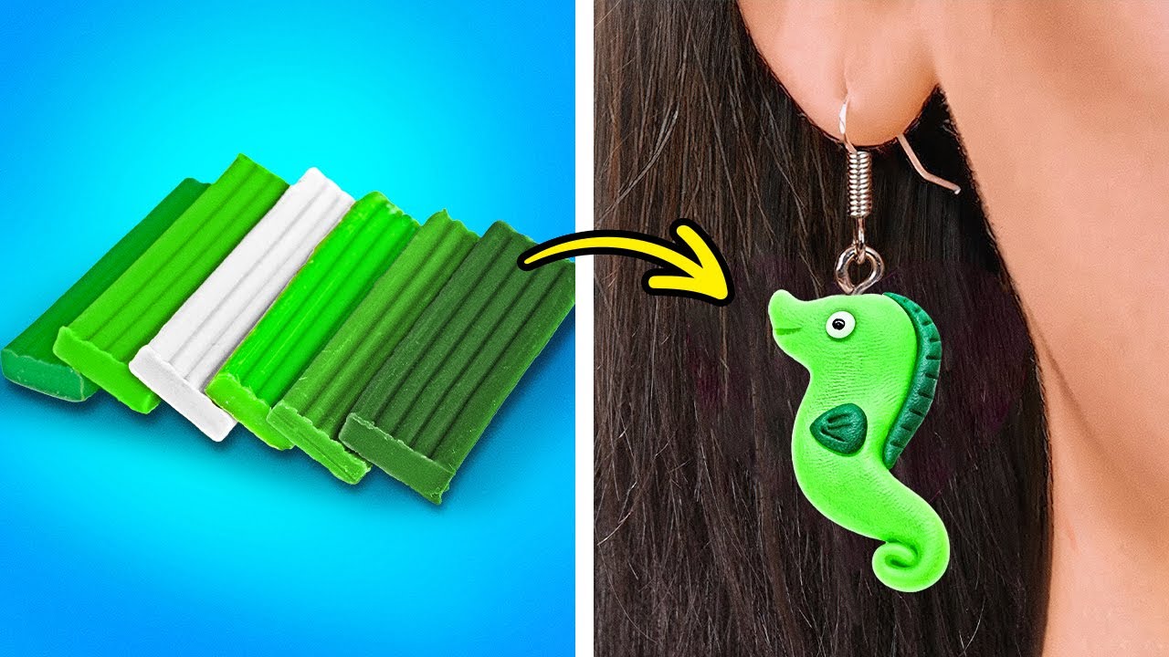 Beautiful Polymer Clay DIYs And Adorable Epoxy Resin Crafts - YouTube