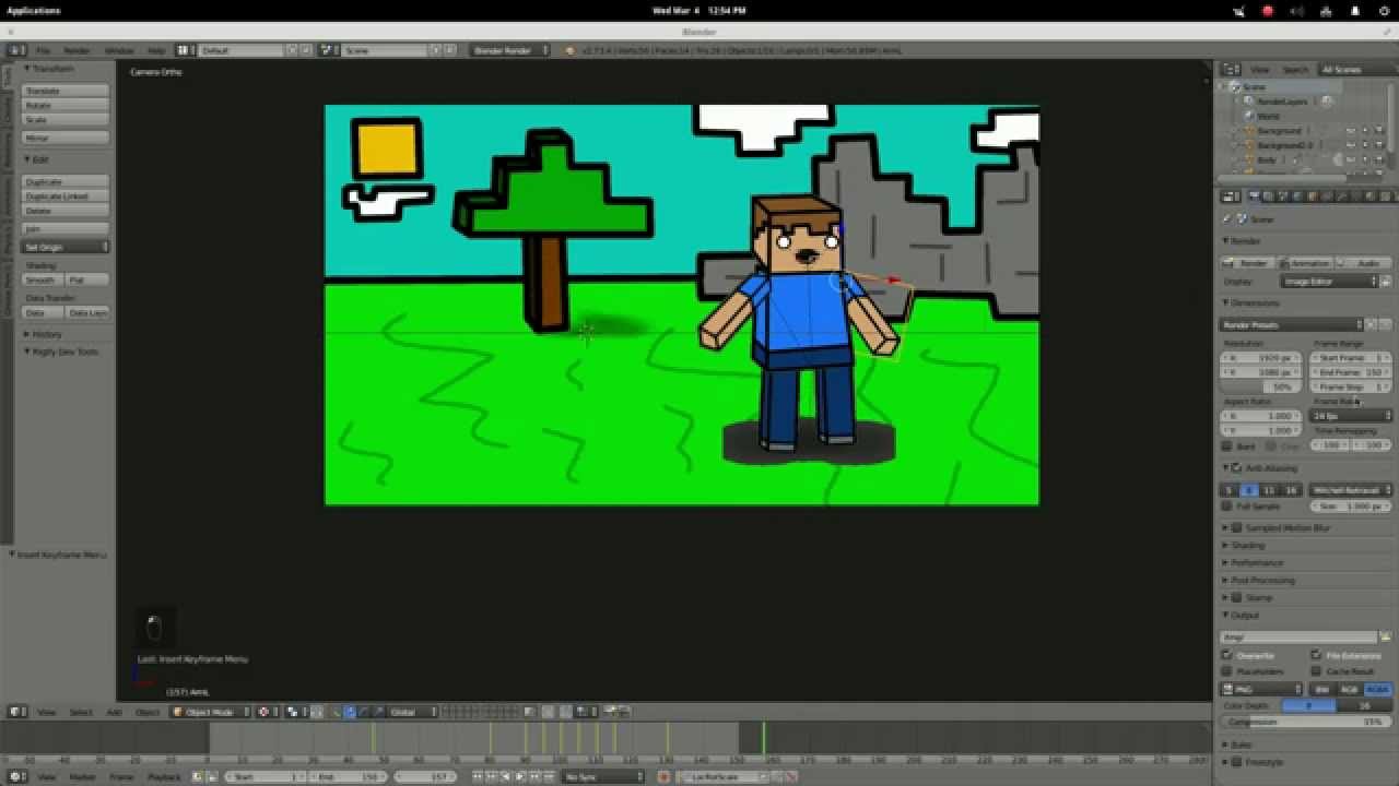  Blender  Tutorial 2D  Animation YouTube