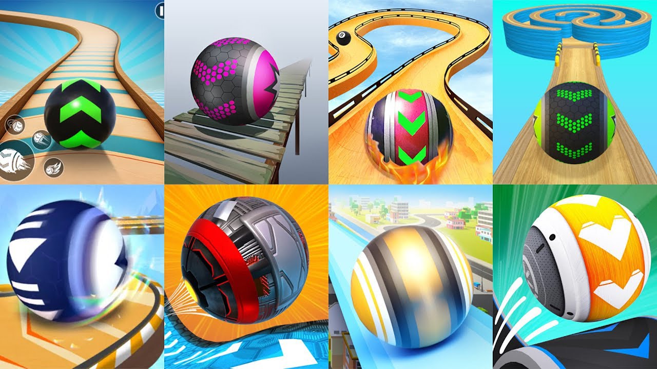 Going Balls, Rollance, GyroSphere, Rolling Sky Balls, Ball Balance ...