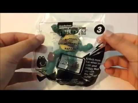 Raphael Teenage Mutant Ninja Turtles 2016 Mcdonalds Happy Meal Toy #3 mcdonalds phone number