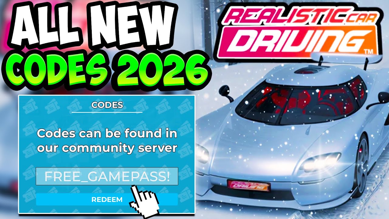 ВСЕ РАБОЧИЕ РЕАЛИСТИЧНЫЕ КОДЫ ДЛЯ ВОЖДЕНИЯ АВТОМОБИЛЯ В ROBLOX - Новые реалистичные коды для вожд...